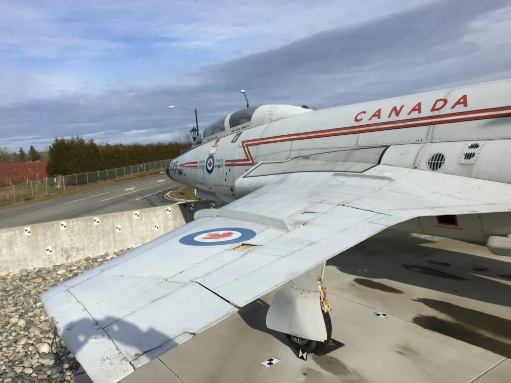CF-101 airframe exterior detail during capture