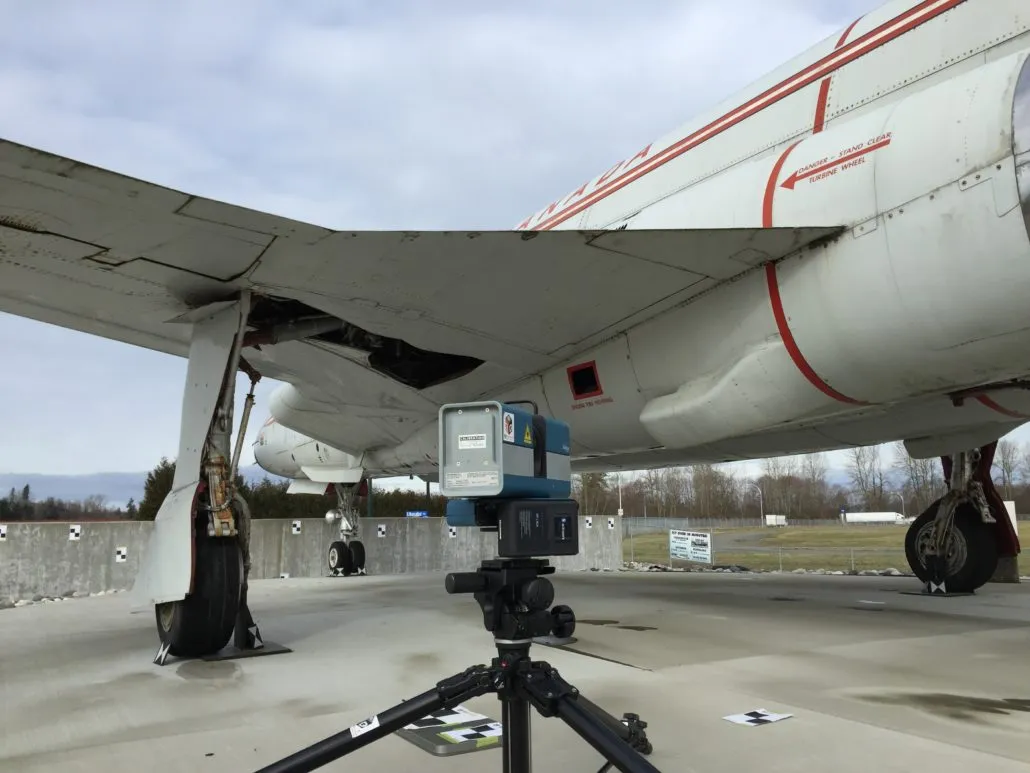 Registered point cloud coverage check on site